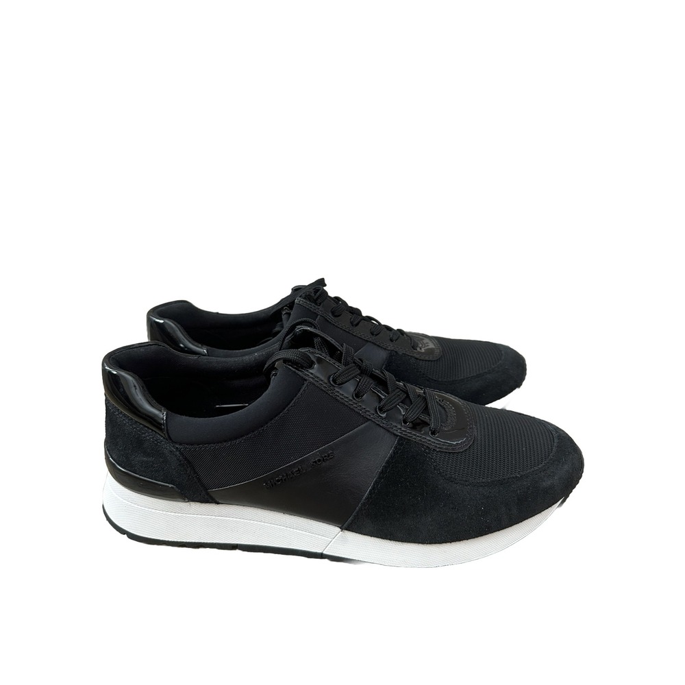 Michael Kors Women's  ~ Lace Up Sneakers~Black Size 10M Excellent Condition